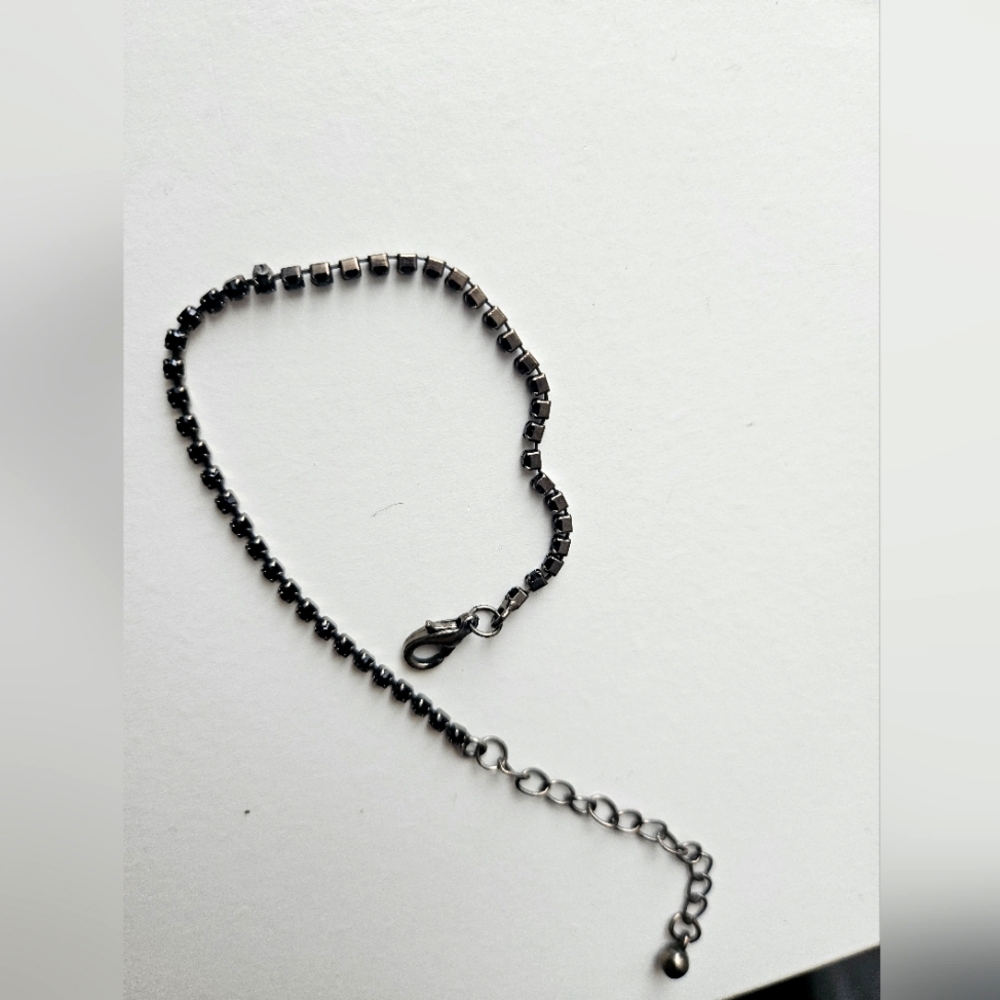 Black limestone bracelet